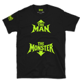 The man, The monster